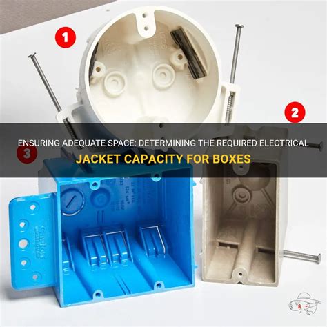 how much electrical jacket have to be in a box|junction box nec size.